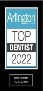 Arlington Magazine top dentist 2022