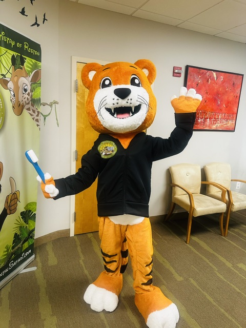 Meet Cami the Tiger! Our Mascot!